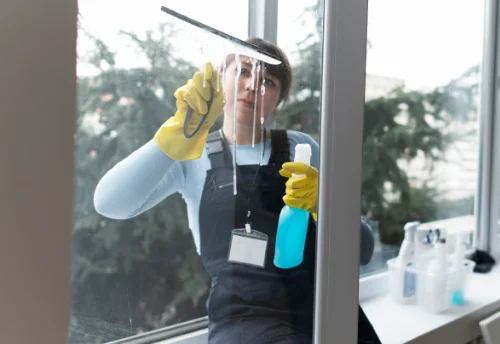 Nettoyage de vitres intérieures et extérieures à Labesserette